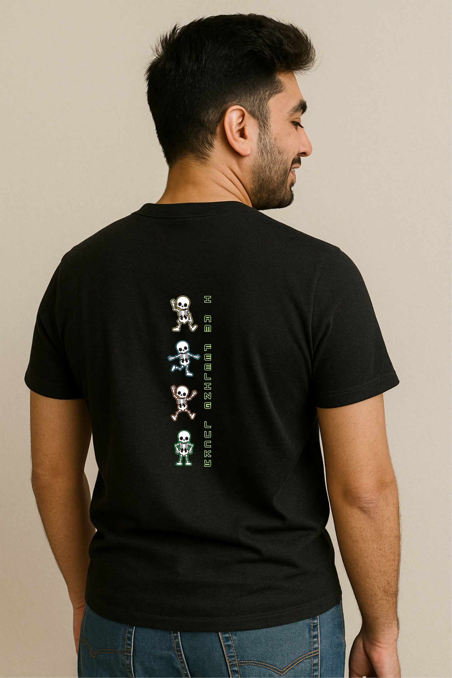 Supima Cotton Printed T-Shirt for Men - Dont Kill My Vibe - Regular Fit